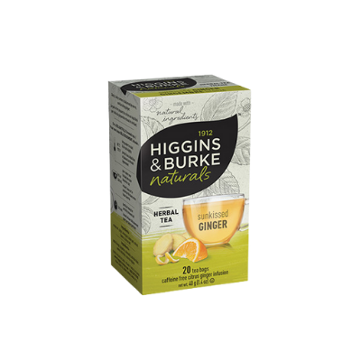 Higgins & Burke Sunkissed Ginger Tea Bags