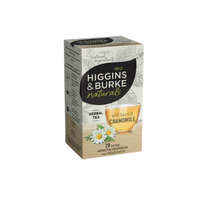 Higgins & Burke Wild Harvest Chamomile Herbal Tea Bags