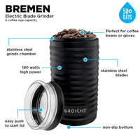 BREMEN ELECTRIC Blade Coffee Grinder